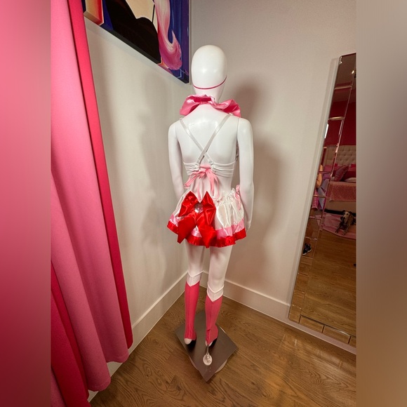 Sailor Moon Chibiusa Cosplay Sexy Costume Bra 5 Piece Set - Picture 8 of 13